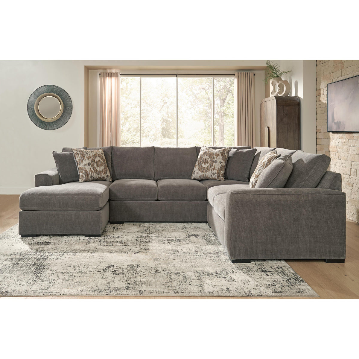 Signature Design by Ashley Larson Levee PC86205S2 3 pc Sectional IMAGE 2