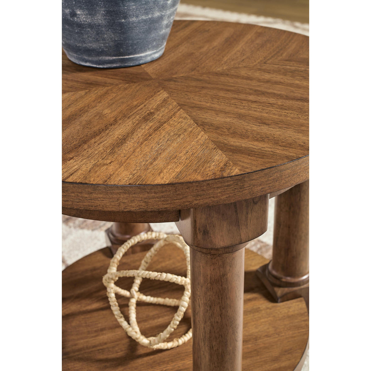 Signature Design by Ashley Chadworth T614-6 Round End Table IMAGE 5