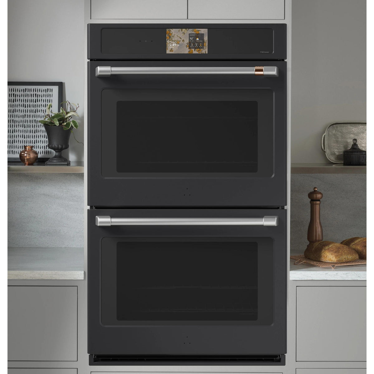 Café 30-inch, 10.0 cu. ft. Built-in Double Wall Oven with True European Convection CTD90DP3ZD1 IMAGE 4