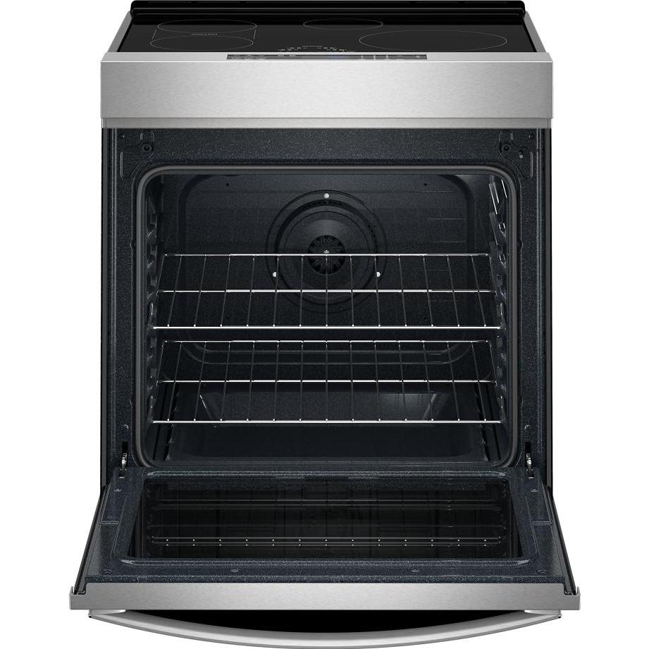 Whirlpool 30-inch Slide-in Induction Range with True Convection Advanced Air Cooking Technology WSIS5030TZ IMAGE 2