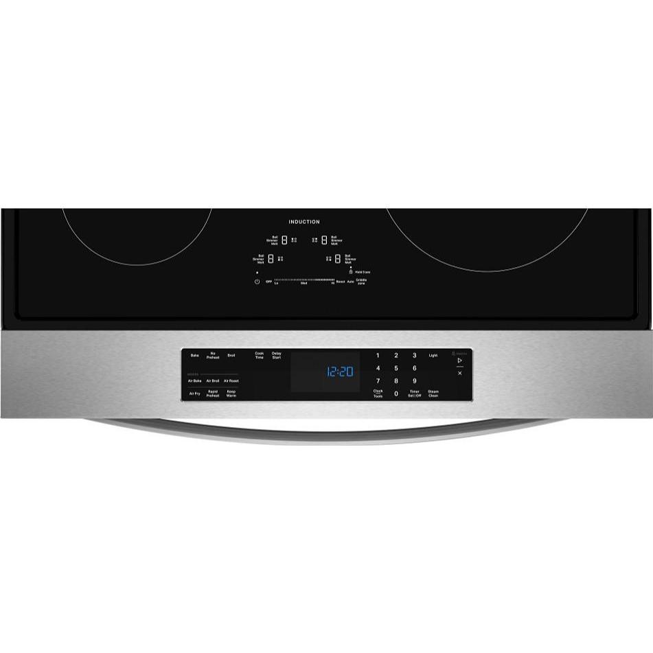 Whirlpool 30-inch Slide-in Induction Range with True Convection Advanced Air Cooking Technology WSIS5030TZ IMAGE 6