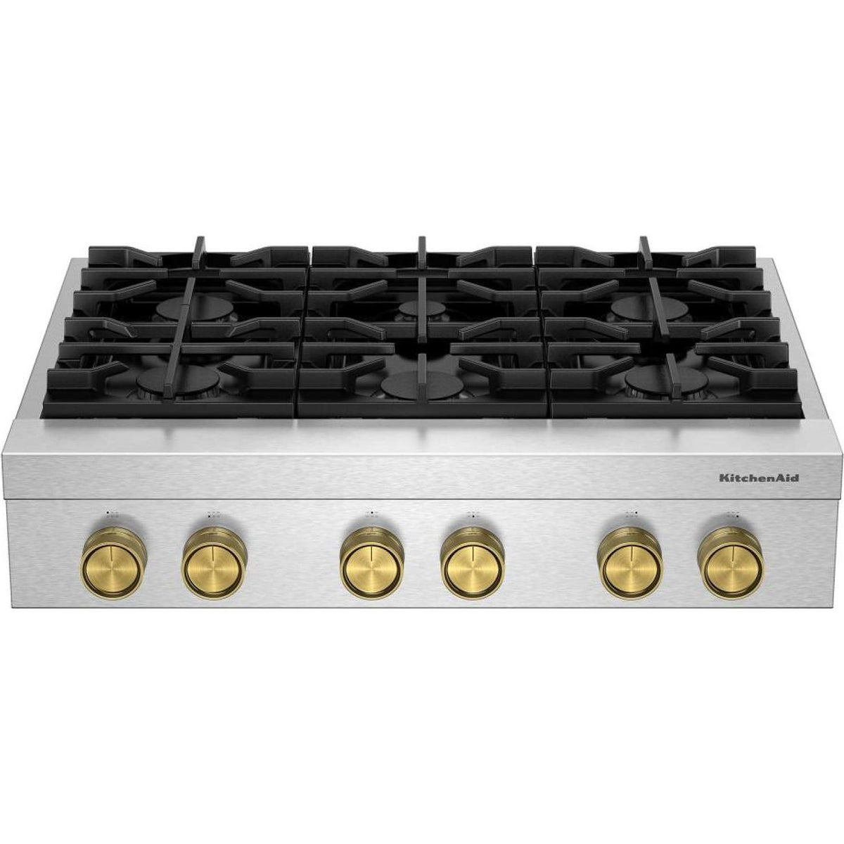 KitchenAid 36-inch Gas Rangetop KCGK936TSS IMAGE 8
