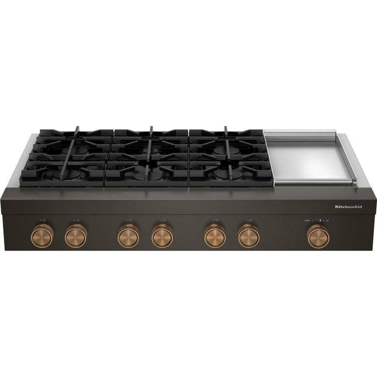 KitchenAid 48-inch Gas Rangetop with Electric Griddle KCGK948TBE IMAGE 8
