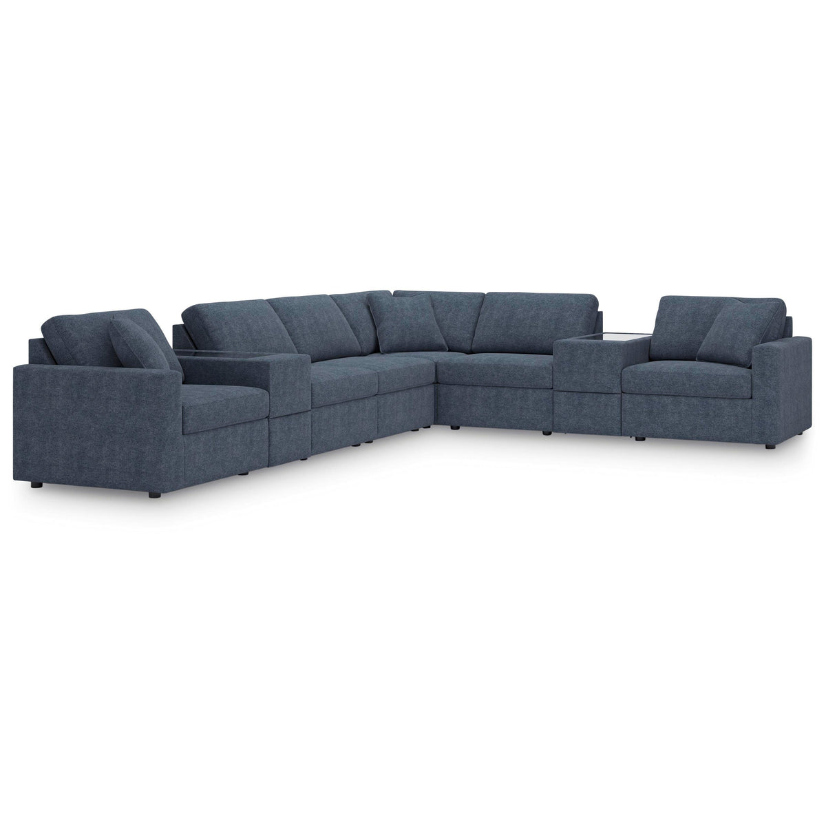 Signature Design by Ashley® Modmax 92121U3 8 pc Sectional and Ottoman - Ink IMAGE 7