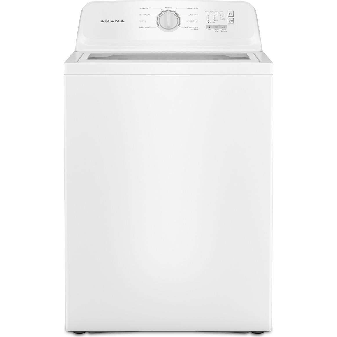 Amana 4.6 cu. ft. Top Loading Washer with Glass Lid ATW4615TW IMAGE 1