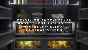 JennAir 36-inch, 20.9 cu.ft. Built-in Bottom Freezer Refrigerator with Obsidian Interior JB36NXFXLE EXTERNAL_VIDEO 1
