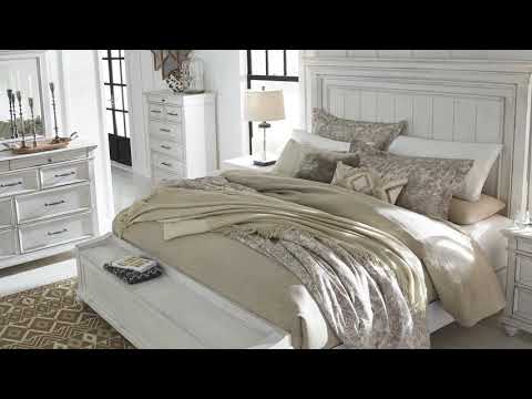 Benchcraft Kanwyn California King Panel Bed with Storage B777-58/B777-56S/B777-94 EXTERNAL_VIDEO 1