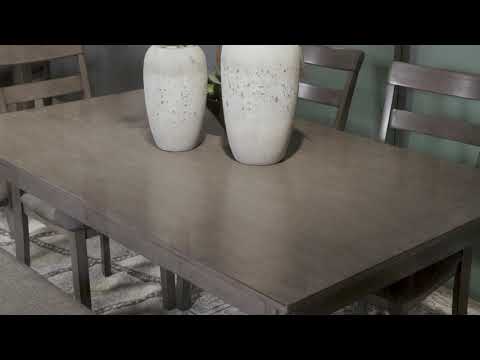 Signature Design by Ashley Bridson 6 pc Dinette D383-325 EXTERNAL_VIDEO 1