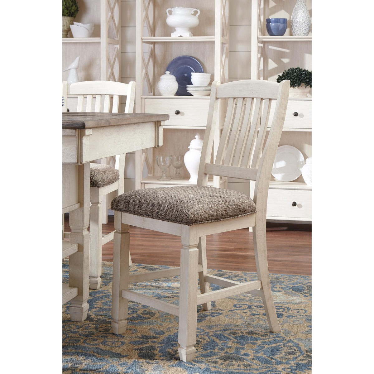 Signature Design by Ashley Bolanburg Counter Height Stool D647-124 IMAGE 2