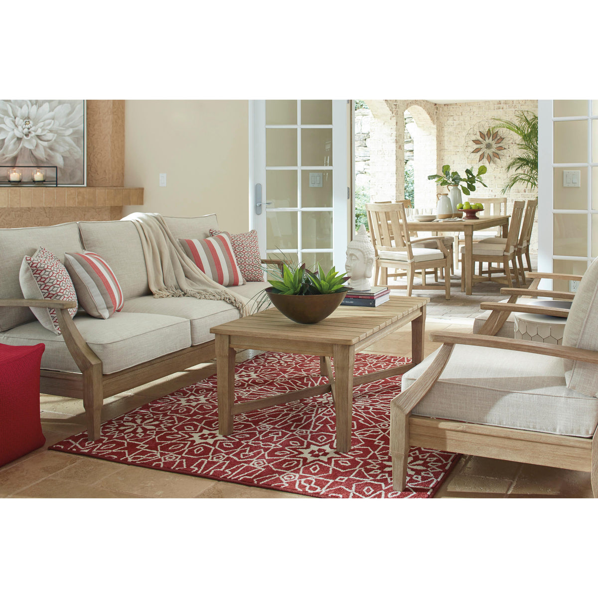 Signature Design by Ashley Outdoor Seating Sofas P801-838 IMAGE 11