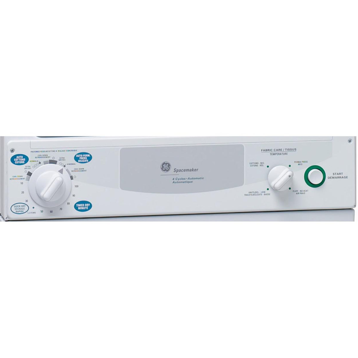  GE 3.6 cu. ft. Electric Dryer PCKS443EBWW IMAGE 2