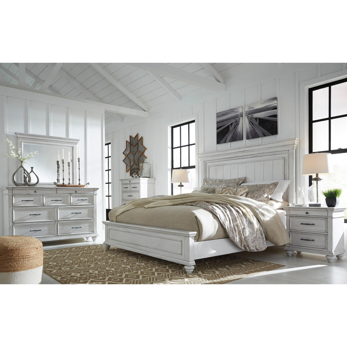  Benchcraft Kanwyn B777B22 6 pc King Panel Bedroom Set IMAGE 1