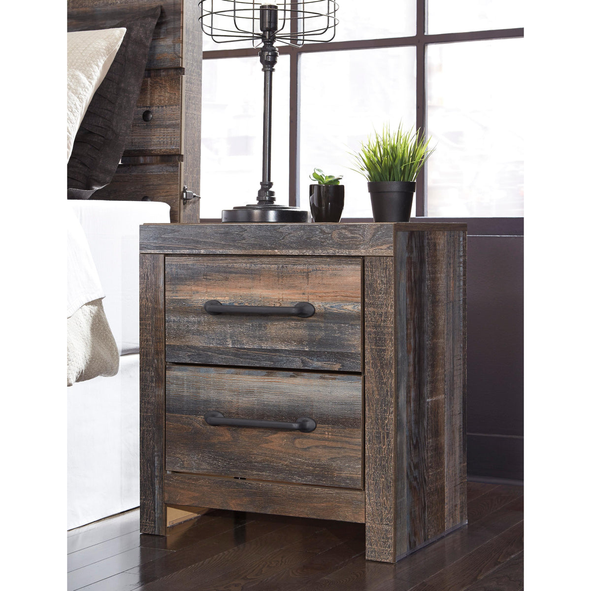  Signature Design by Ashley Drystan B211B59 6 pc King Panel Bedroom Set IMAGE 3