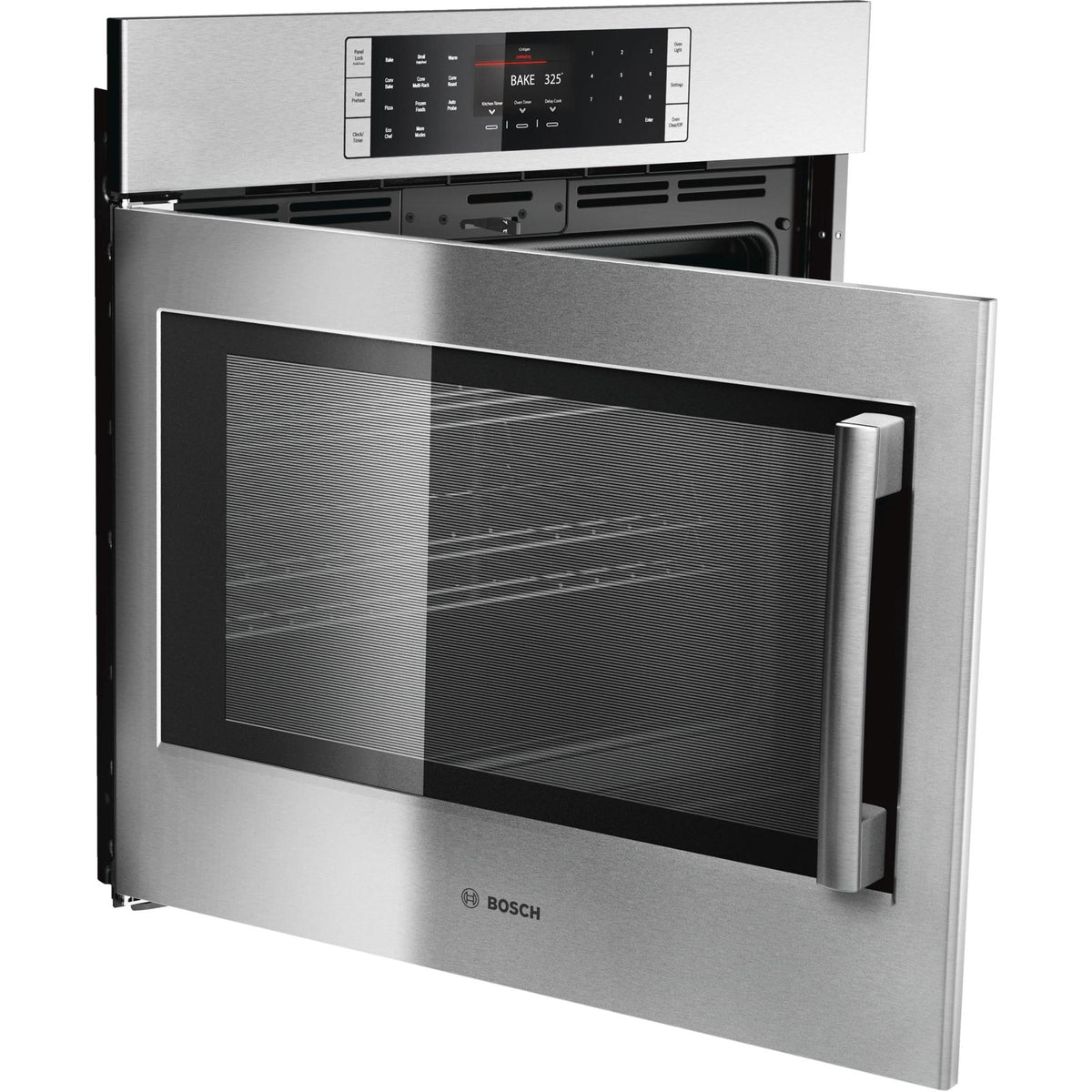  Bosch 30-inch, 4.6 cu. ft. Built-in Single Wall Oven with Convection HBLP451LUC IMAGE 2
