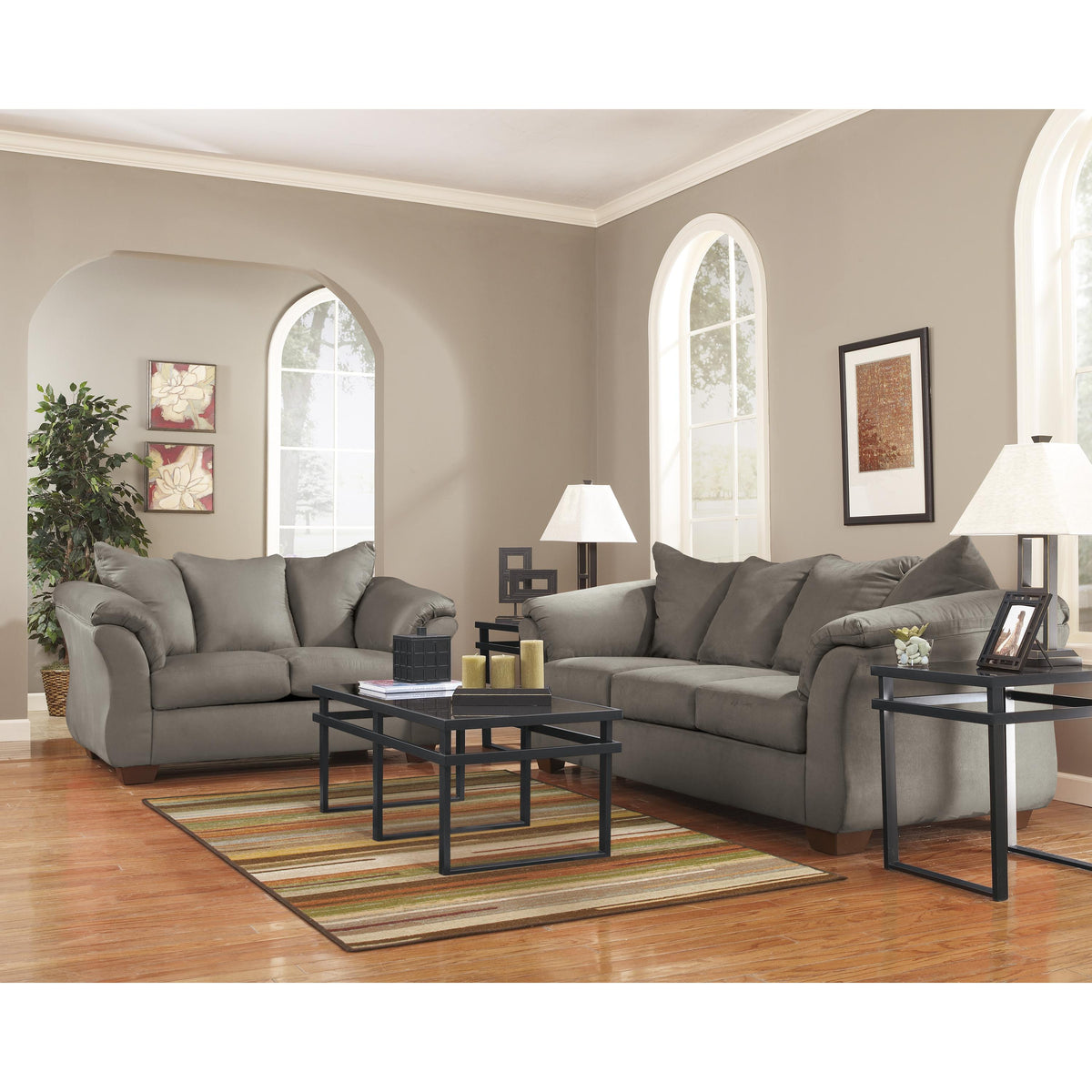  Signature Design by Ashley Darcy Stationary Fabric Sofa 7500538 IMAGE 7