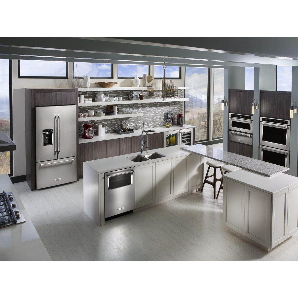  KitchenAid 36-inch Built-in Gas Cooktop with Griddle KCGS956ESS IMAGE 15
