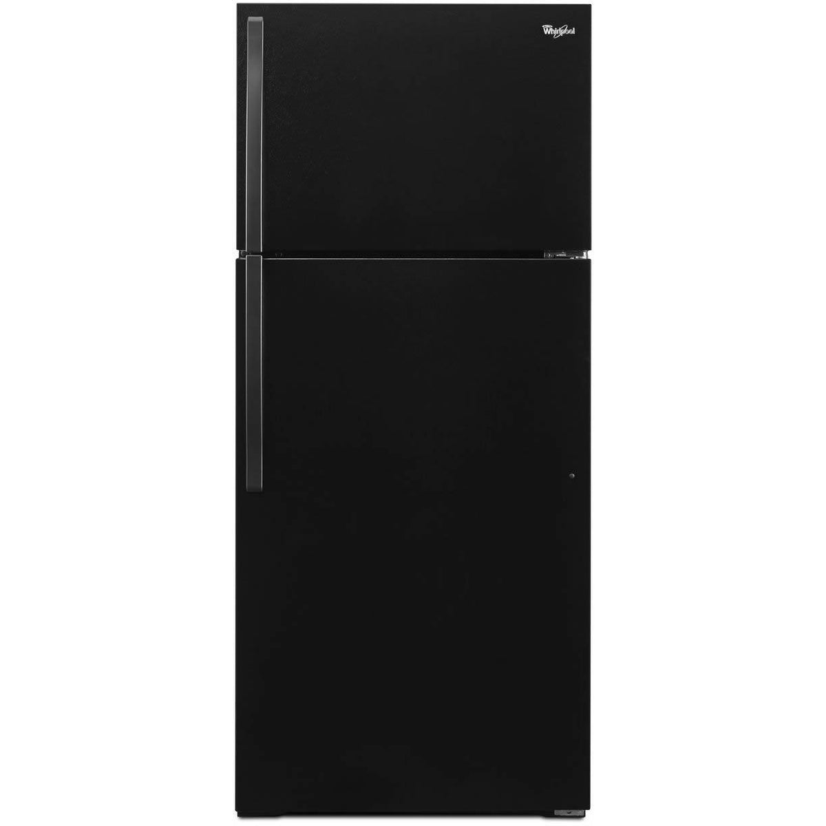  Whirlpool 28-inch, 14.3 cu. ft. Top Freezer Refrigerator WRT134TFDB IMAGE 1
