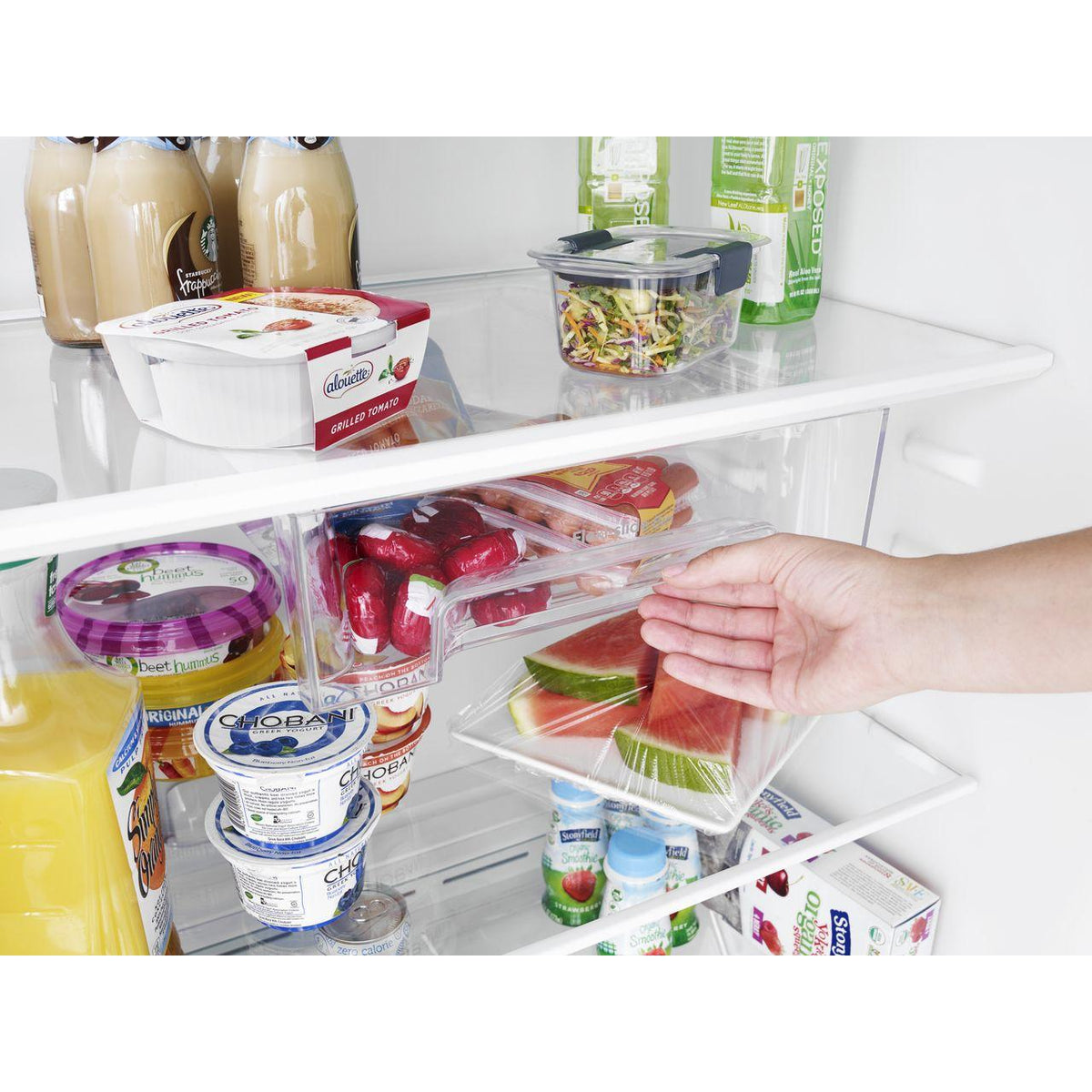  Whirlpool 33-inch, 21.3 cu. ft. Freestanding Top Freezer Refrigerator with Flexi-Slide™ Bin WRT541SZDM IMAGE 11