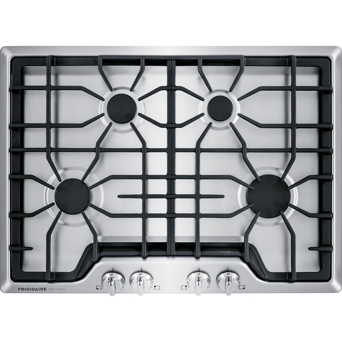  Frigidaire Gallery 30-inch Built-In Gas Cooktop FGGC3045QS IMAGE 1