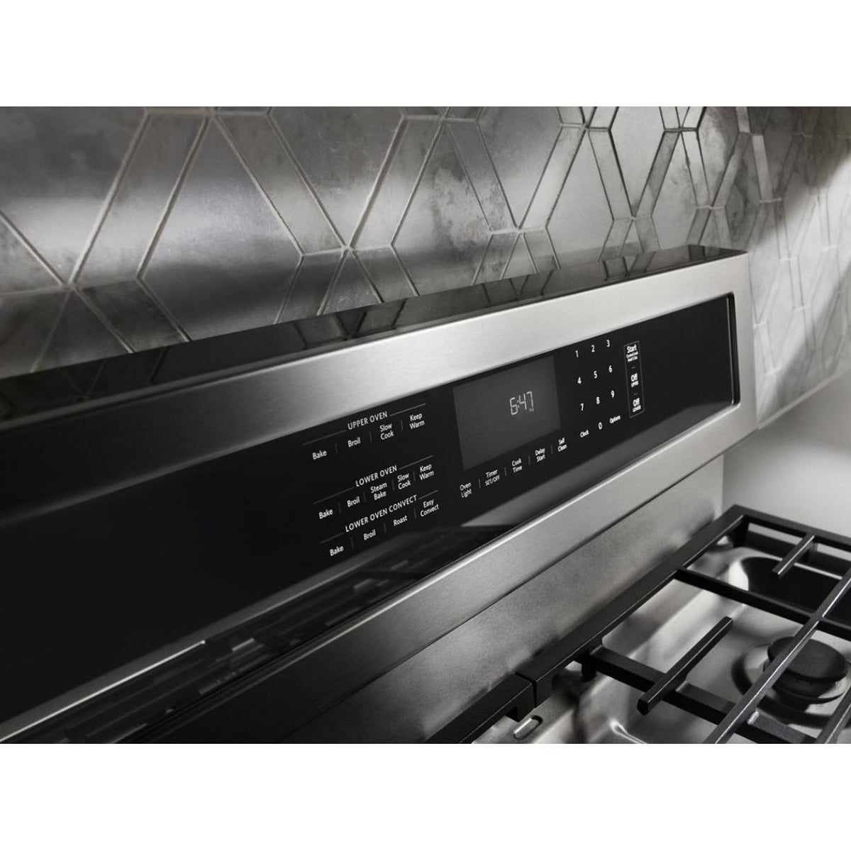  KitchenAid 30-inch Freestanding Dual-Fuel Range KFDD500ESS IMAGE 2