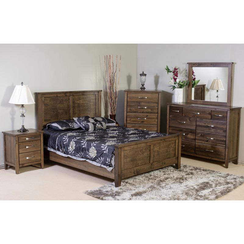  Mako Solid Wood Furniture Scarlet 4100 Dresser Mirror IMAGE 3