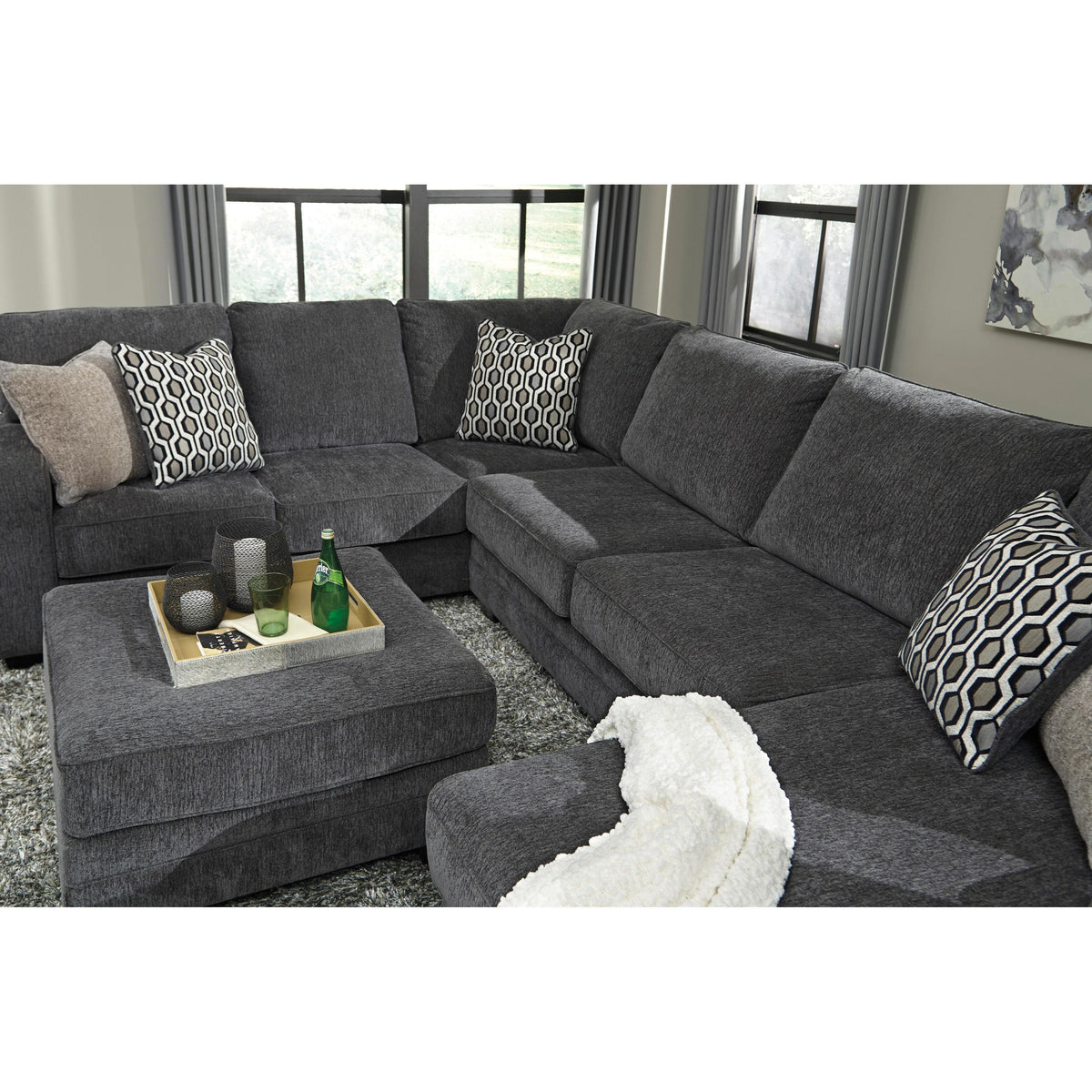  Benchcraft Tracling 72600U1 4 pc Living Room Set IMAGE 2