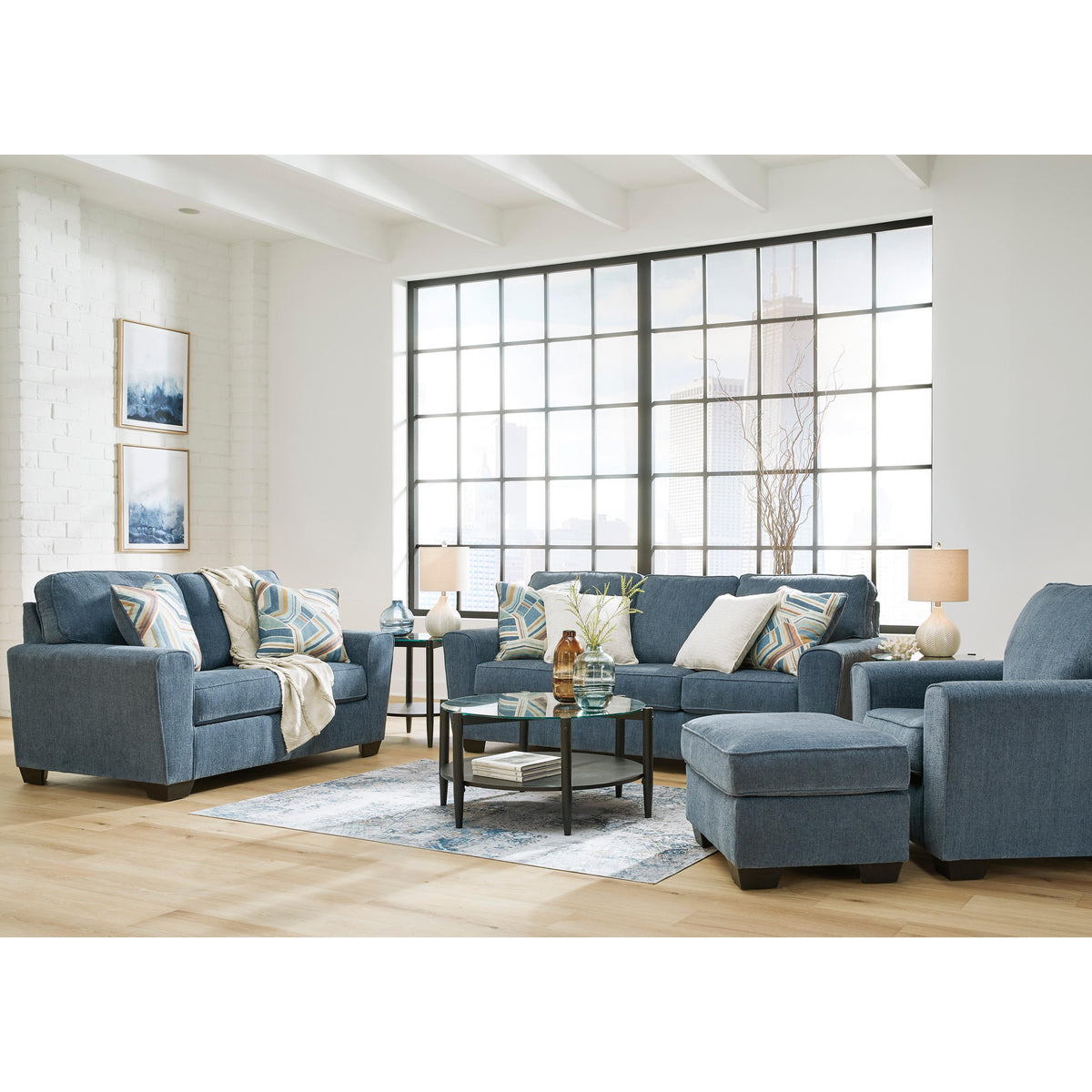  Signature Design by Ashley Cashton 40605U3 4 pc Living Room Set IMAGE 1