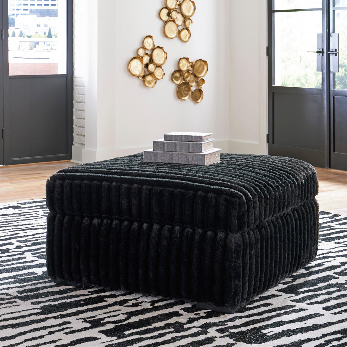  Signature Design by Ashley Midnight-Madness 98103 3 pc Living Room Set IMAGE 3