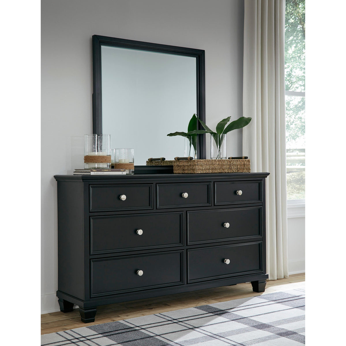  Signature Design by Ashley Lanolee B687 6 pc King Panel Bedroom Set IMAGE 3