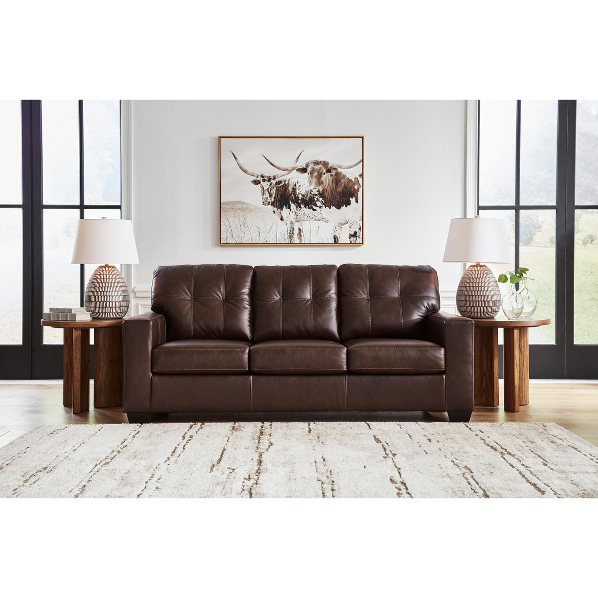  Signature Design by Ashley Santorine 21706 2 pc Living Room Set IMAGE 4