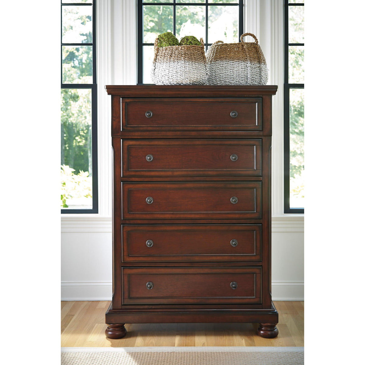 Millennium Porter B697B40 6 pc California King Panel Bedroom Set IMAGE 4