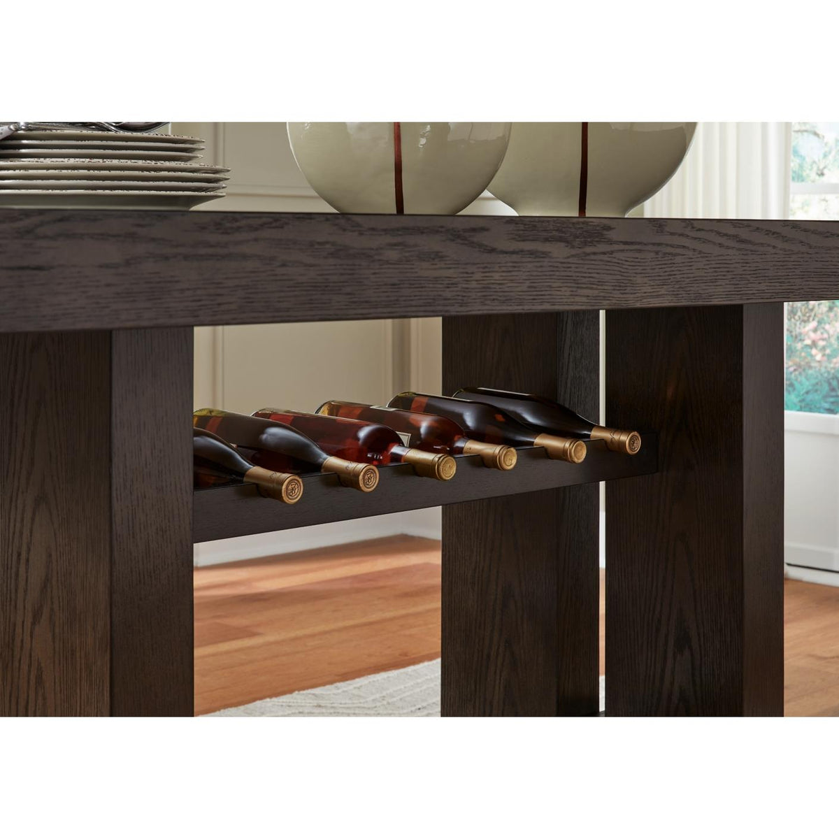  Signature Design by Ashley Burkhaus D984D5 5 pc Counter Height Dining Set IMAGE 3