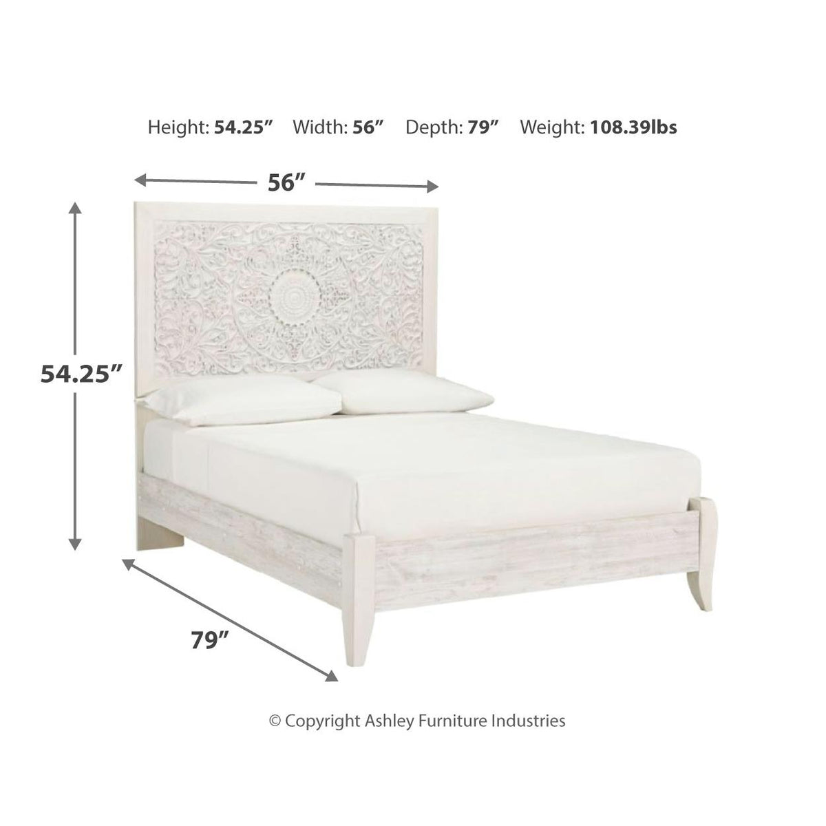  Signature Design by Ashley Paxberry B181B17 5 pc Full Panel Bedroom Set IMAGE 5