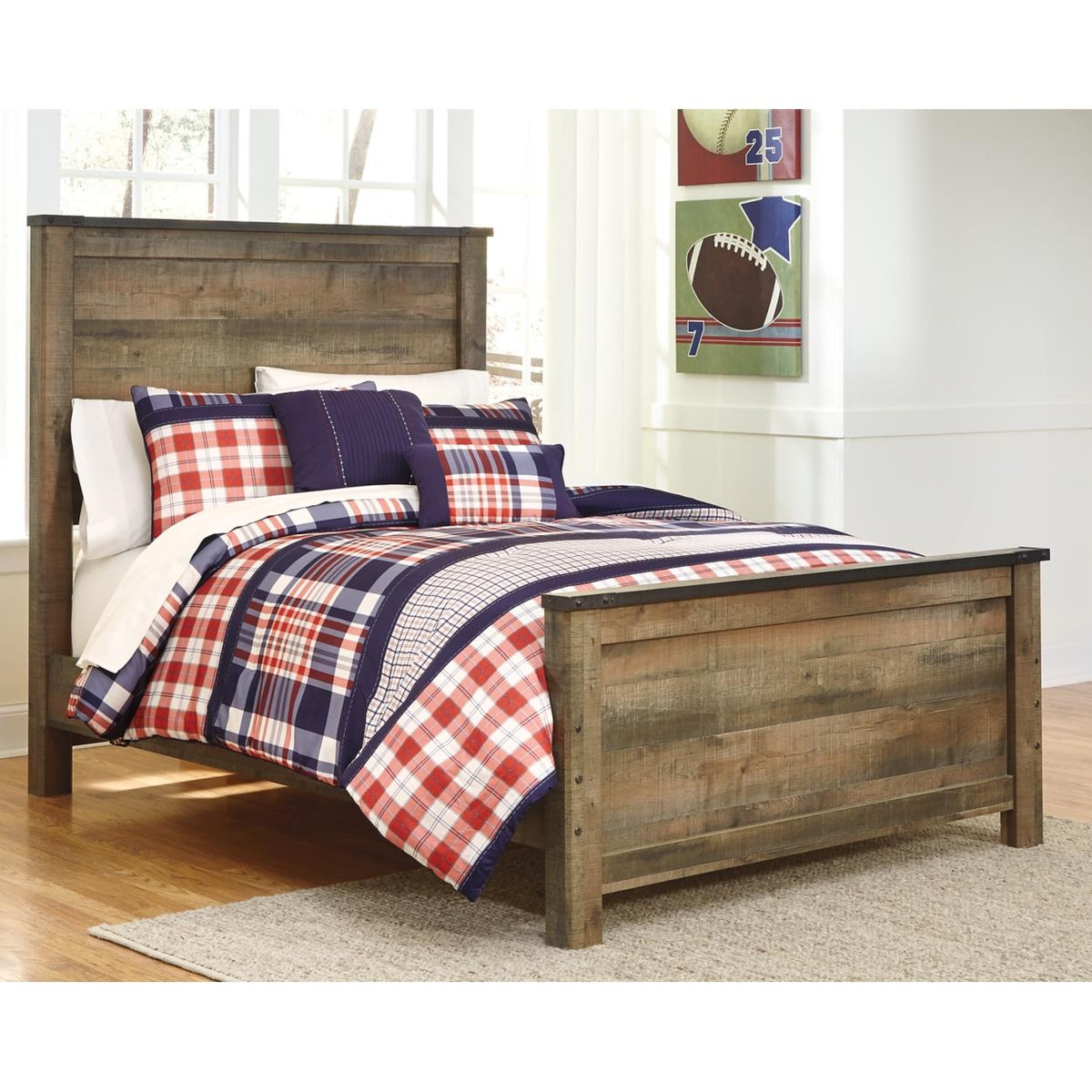  Signature Design by Ashley Trinell B446B78 6 pc Full Panel Bedroom Set IMAGE 13