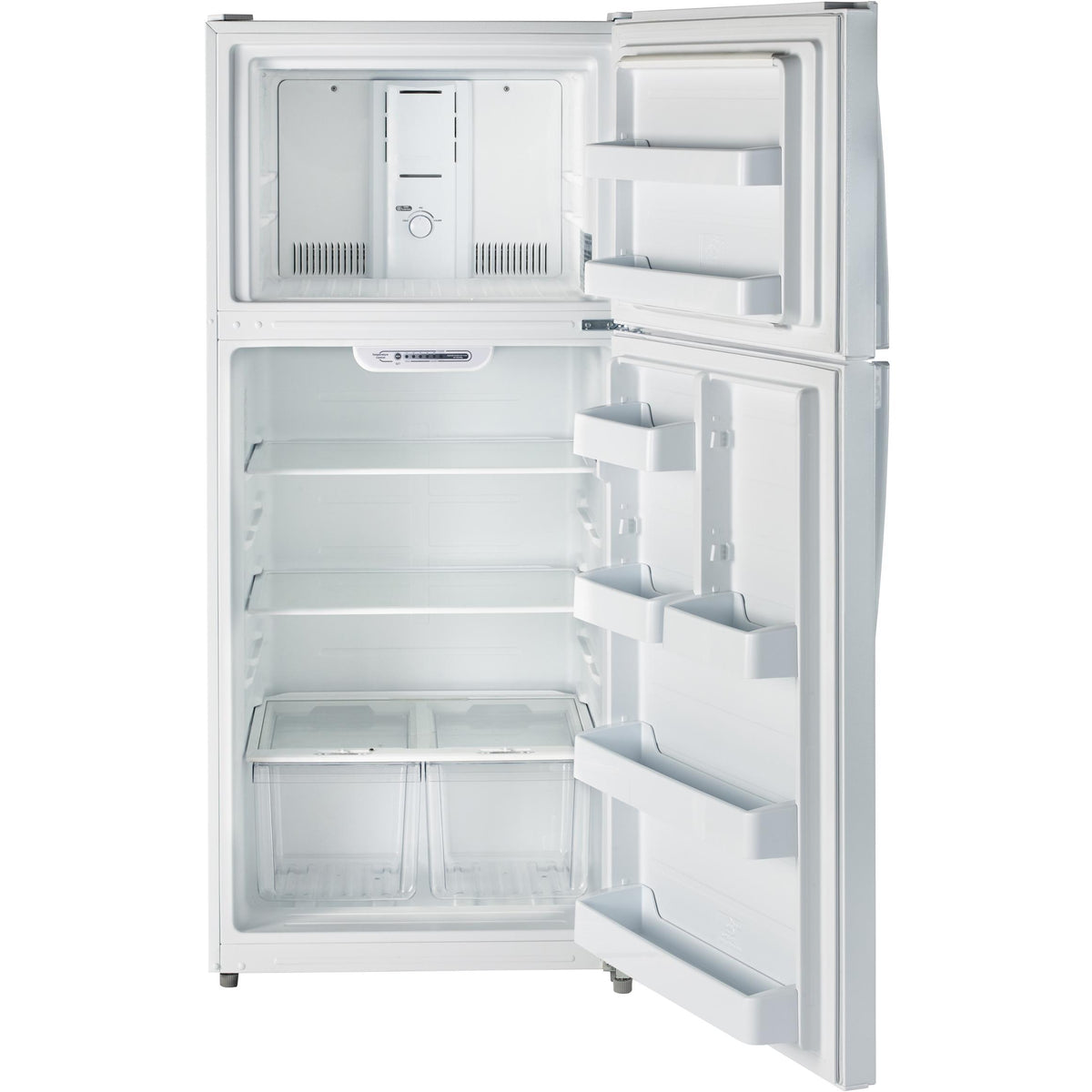  Moffat 30-inch, 18 cu. ft. Top Freezer Refrigerator MTE18GTKWW IMAGE 3
