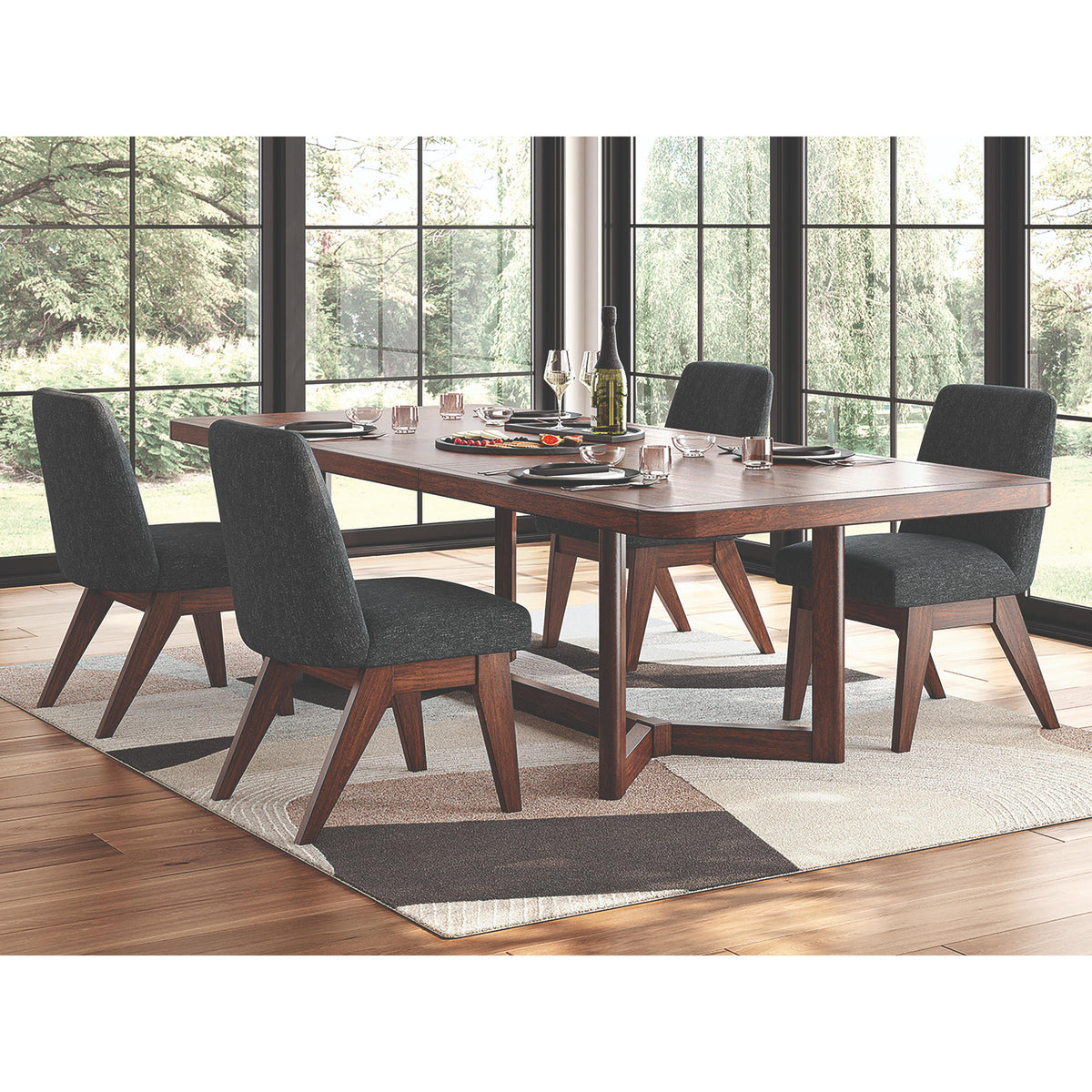  Signature Design by Ashley Dilenno PCD857 5 pc Dining Set IMAGE 1