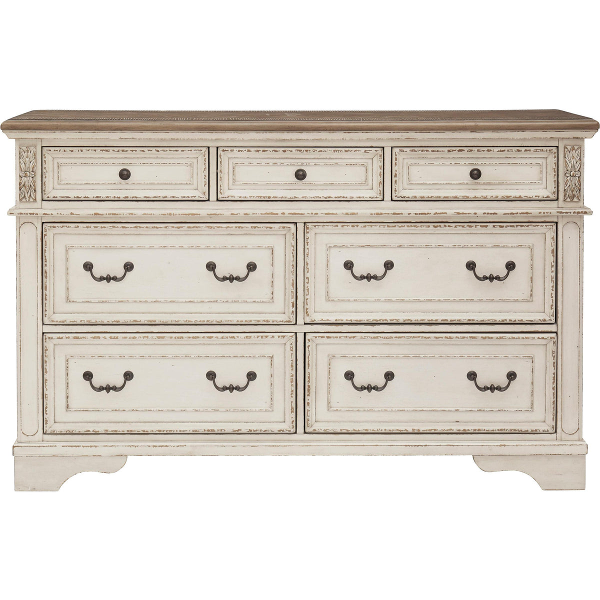  Signature Design by Ashley Realyn B743B33 6 pc King Upholstered Panel Bedroom Set IMAGE 3