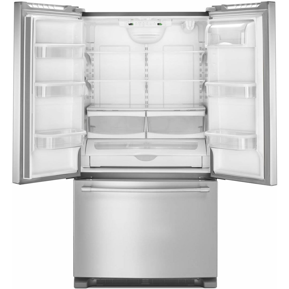  Maytag 36-inch, 20 cu. ft. Counter-Depth French 3-Door Refrigerator with Ice and Water MFC2062FEZ IMAGE 2