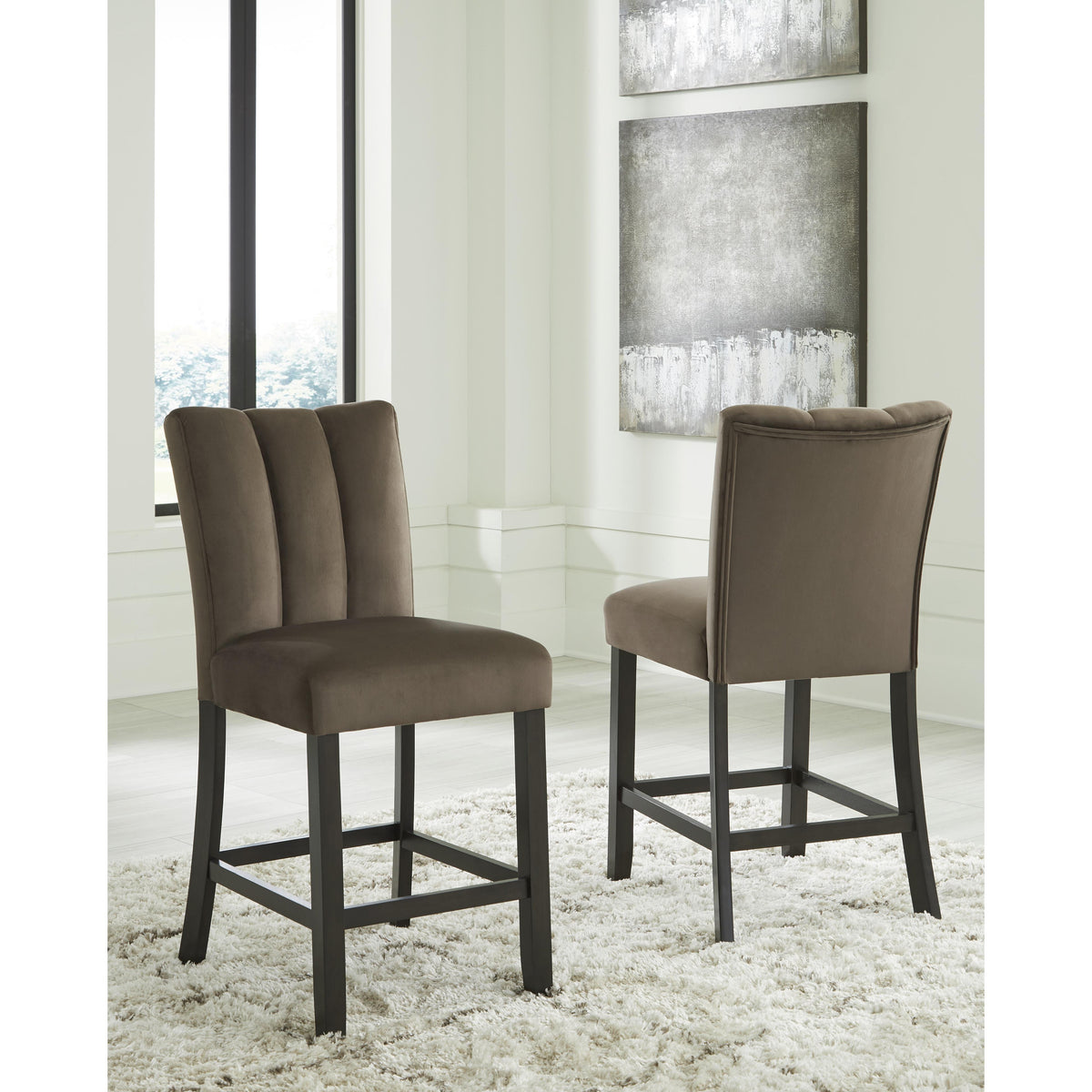  Signature Design by Ashley Jeshina PCD581 5 pc Counter Height Dining Set IMAGE 3