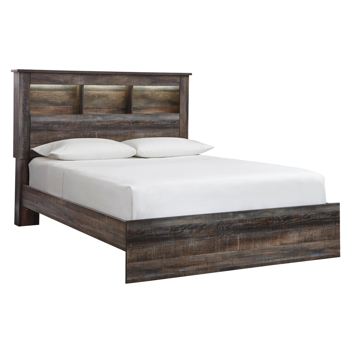  Signature Design by Ashley Drystan B211B111 7 pc Queen Panel Bedroom Set IMAGE 2