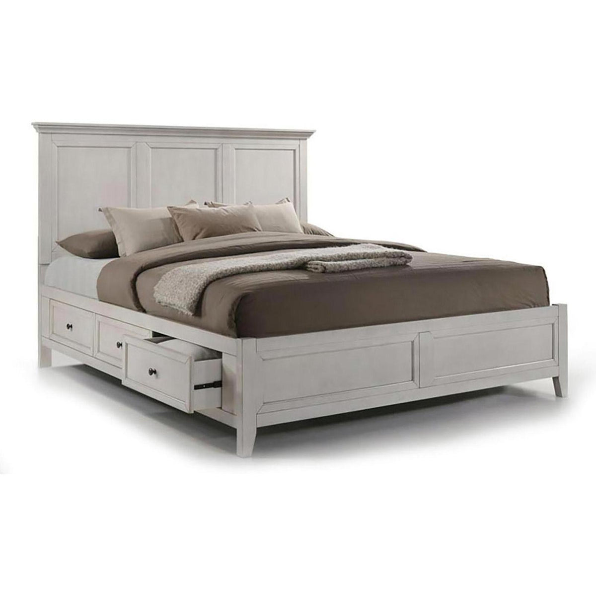  Intercon Furniture San Mateo 8865 6 pc King Panel Bedroom Set IMAGE 2