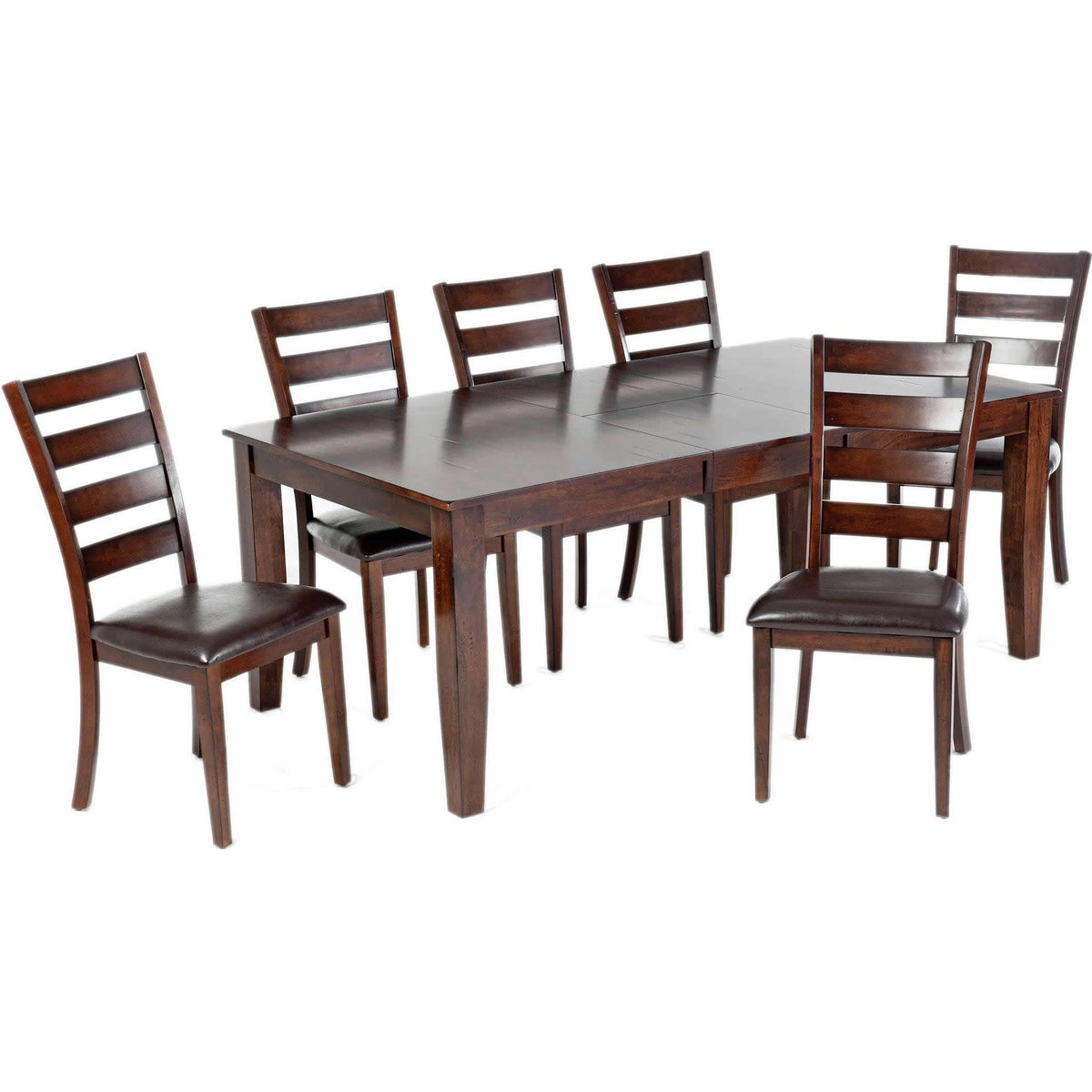  Intercon Furniture Kona 7 pc Dining Set - Raisin IMAGE 1