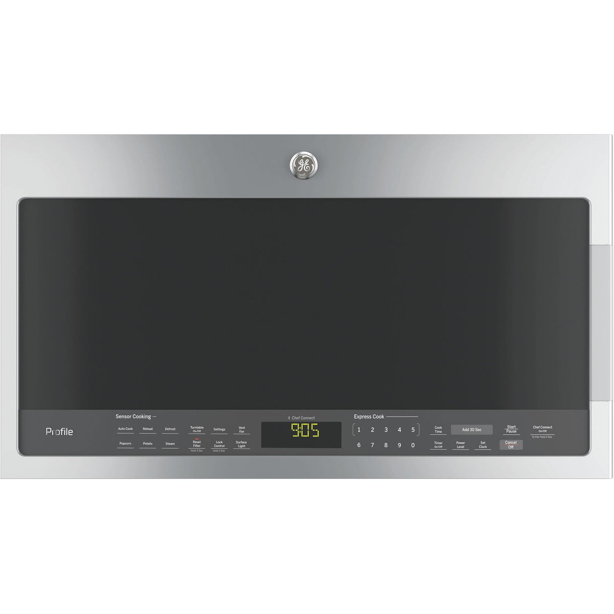  GE Profile 30-inch, 2.1 cu. ft. Over-the-Range Microwave Oven with Chef Connect PVM2188SJC IMAGE 1