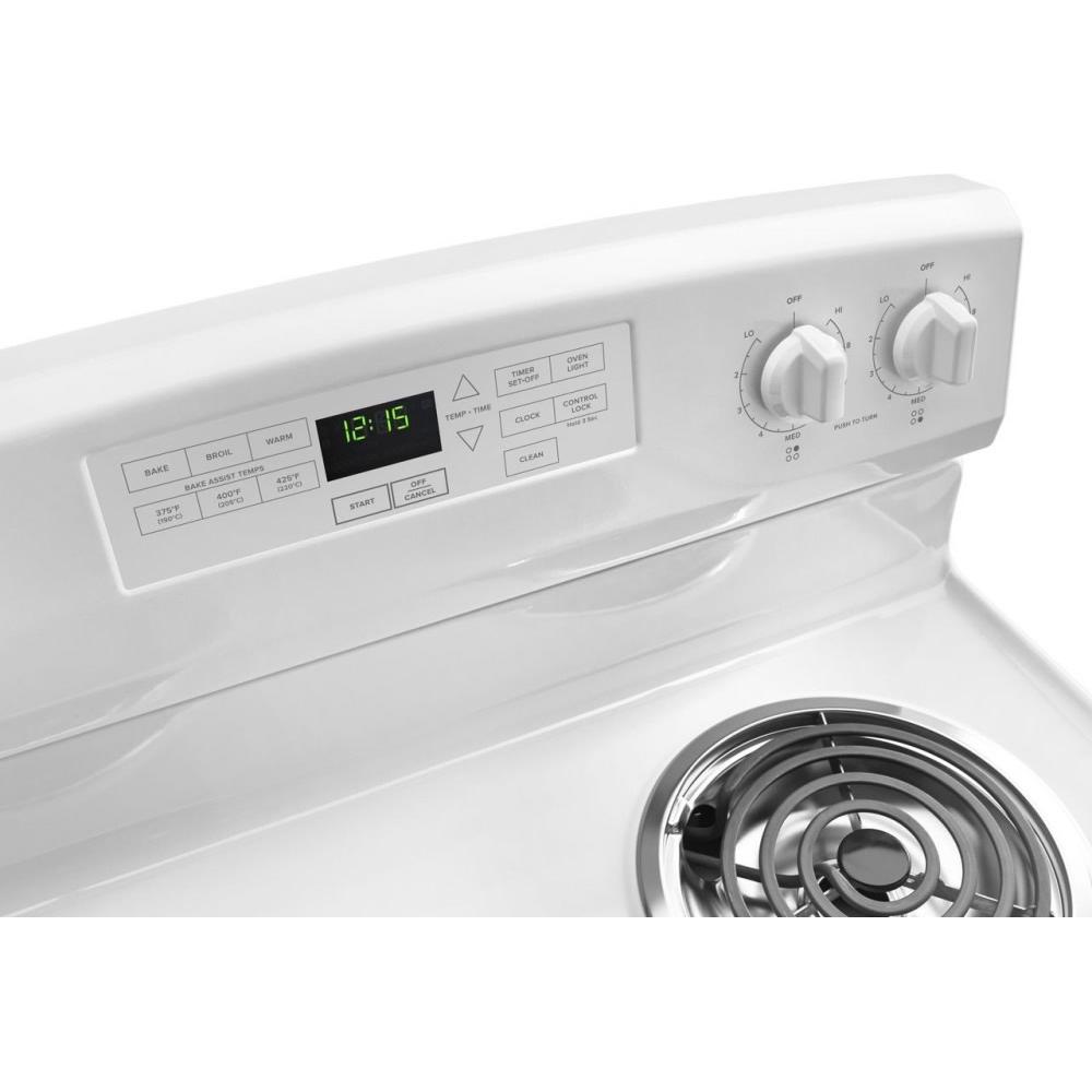  Amana 30in Freestanding Electric Range YACR4503SFW IMAGE 3