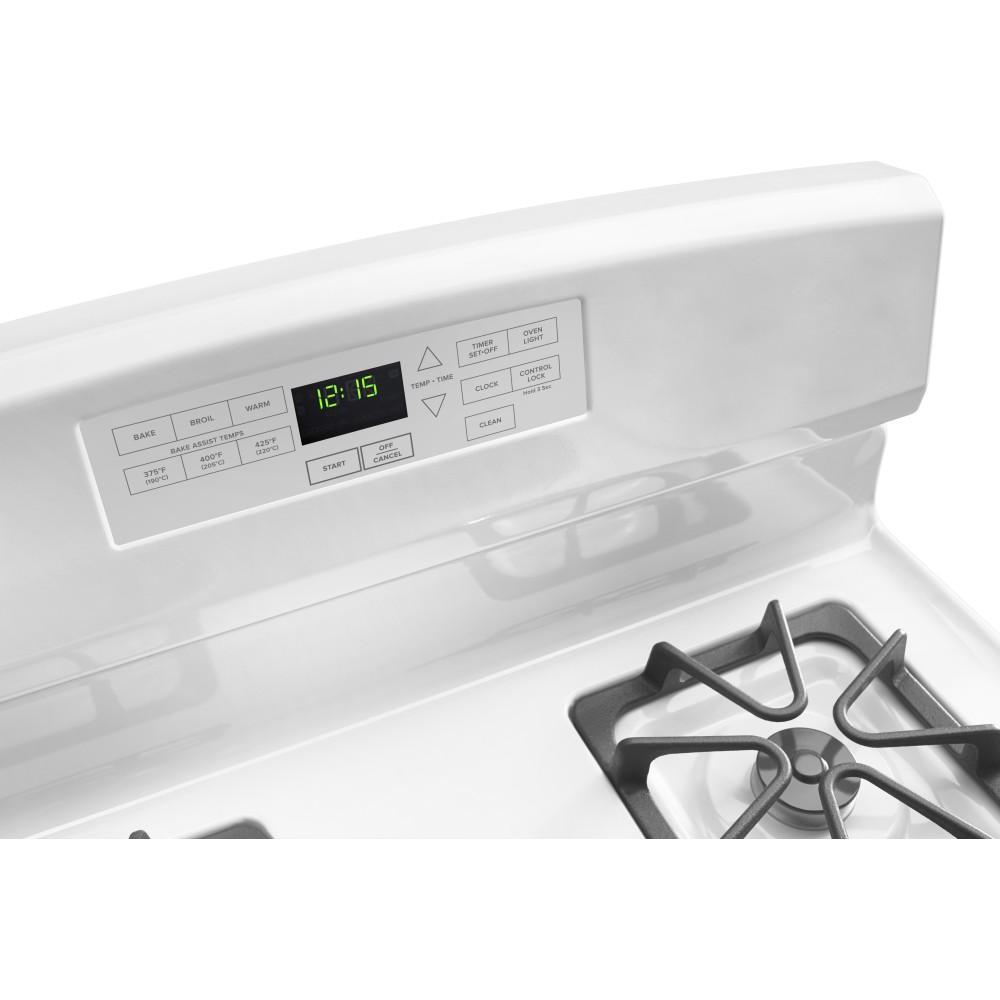  Amana 30-inch Freestanding Gas Range AGR6603SFW IMAGE 4