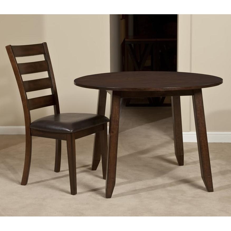  Intercon Furniture Round Kona Dining Table KA-TA-4242D-RAI-C IMAGE 2