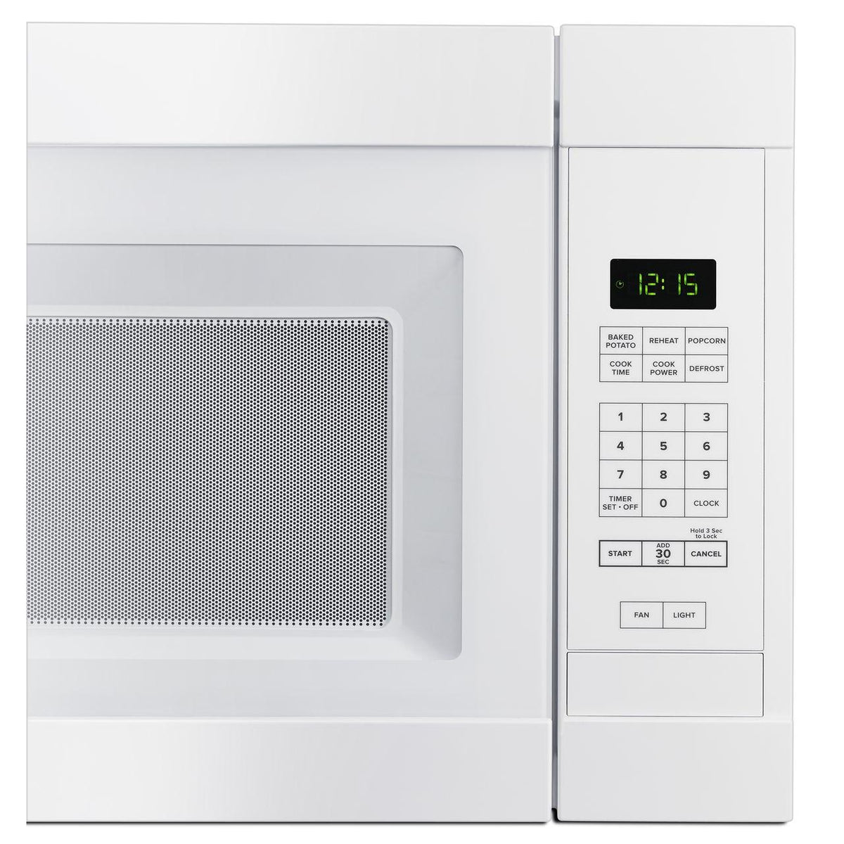  Amana 30-inch, 1.6 cu. ft. Over-the-Range Microwave Oven YAMV2307PFW IMAGE 4