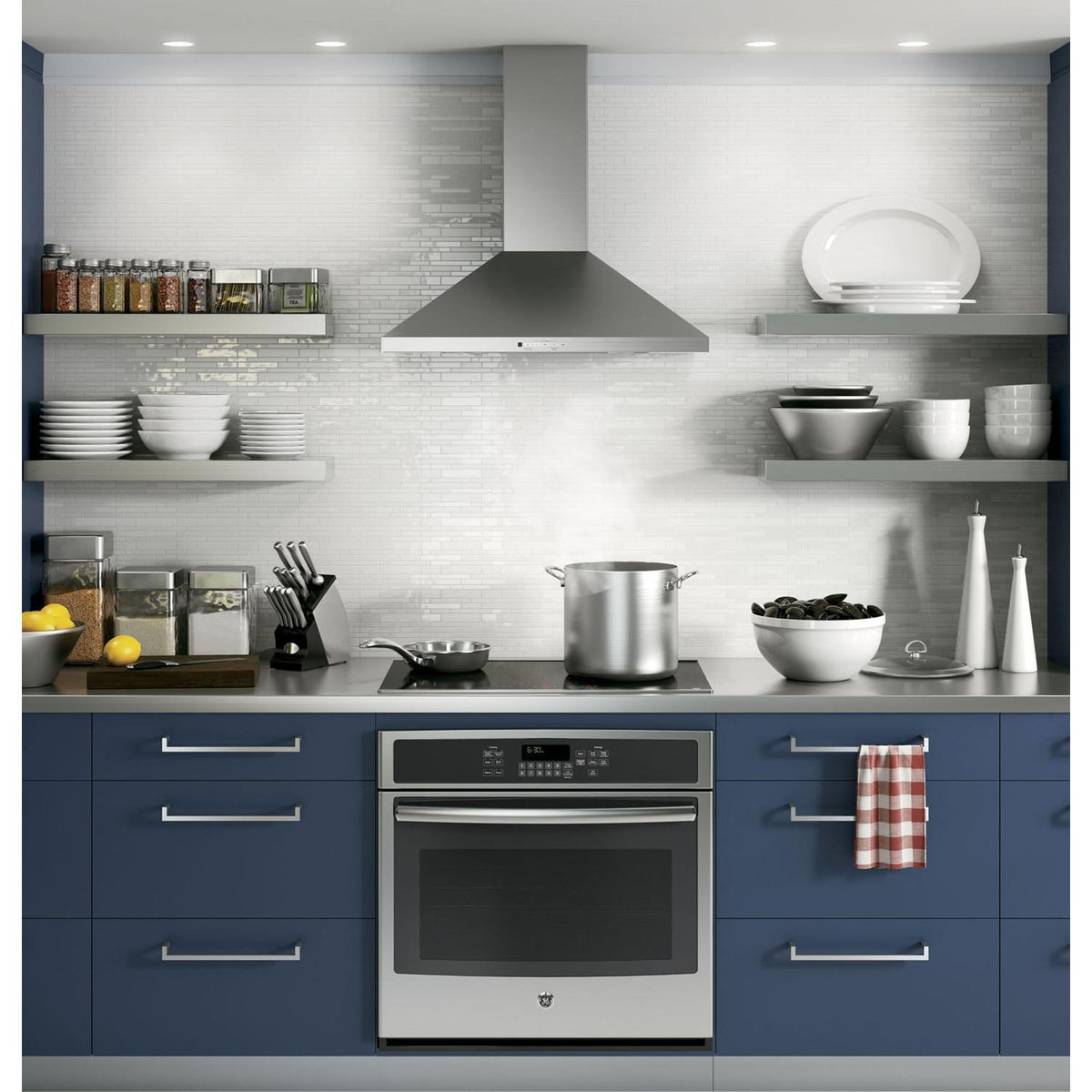  GE 30-inch Wall Mount Range Hood JVW5301SJSSC IMAGE 3