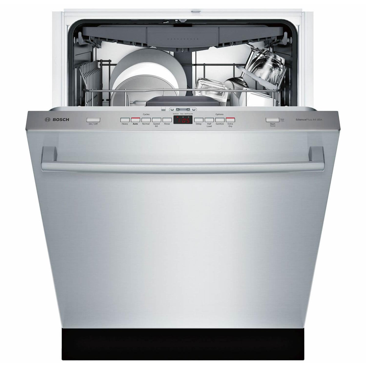  Bosch 24-inch Built-In Dishwasher with RackMatic® System SHXM63W55N IMAGE 3
