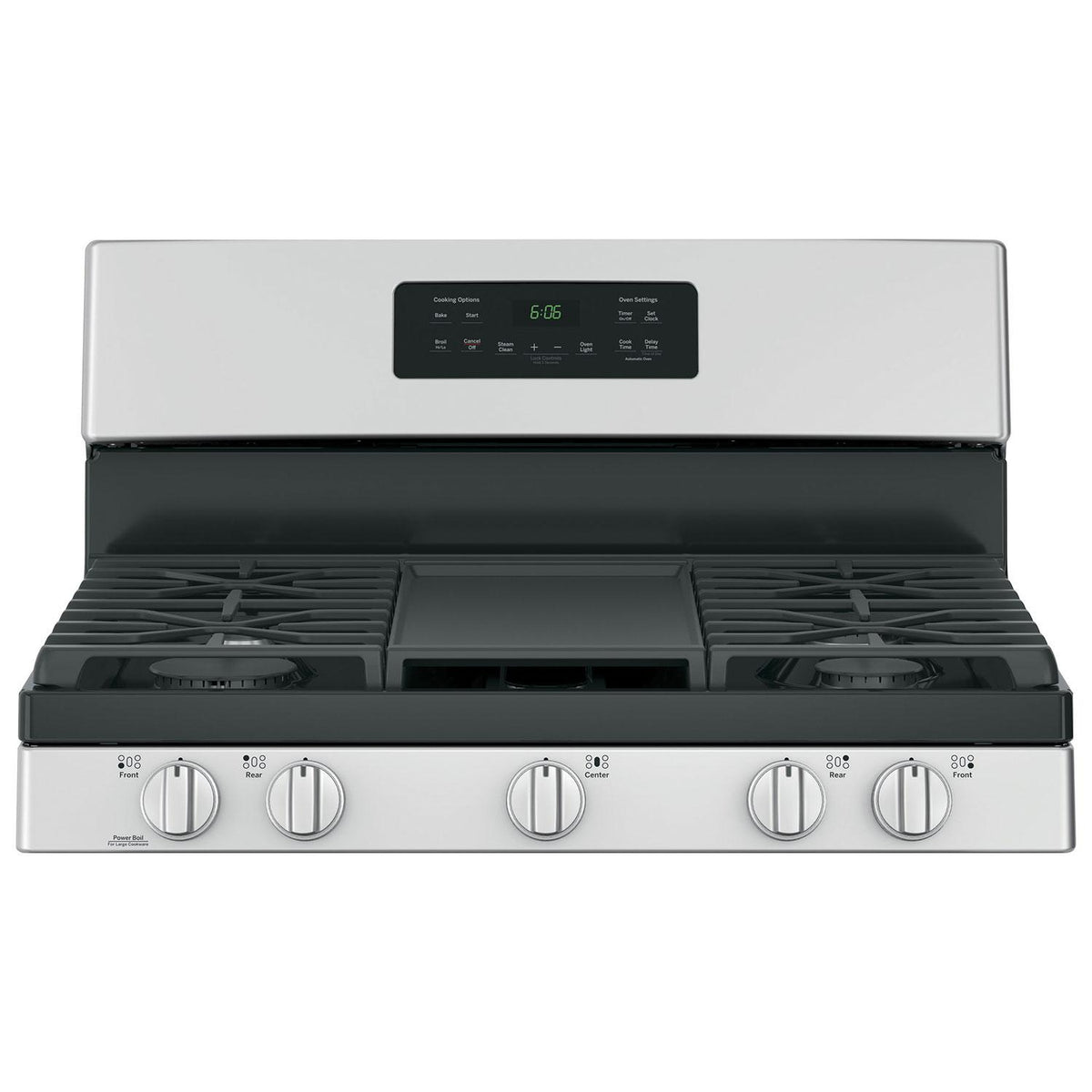  GE 30-inch Freestanding Gas Range with Steam Clean JCGBS66SEKSS IMAGE 4